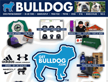 Tablet Screenshot of bulldog-design.com